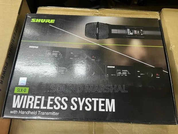Original Shure SLX-D 4in1 Microphone · Photo 1