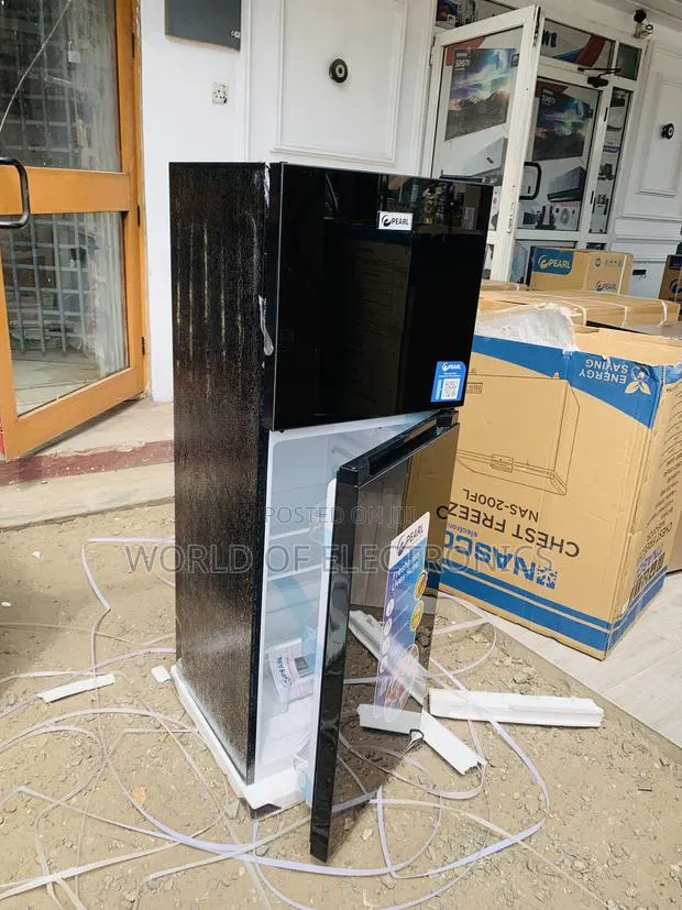 Place Your Order Pearl 138L Double Door Refrigerator - PF-217T-2B · Photo 1