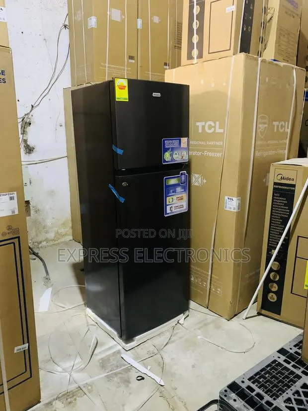Nasf2-45 Double Door Fridge Nasco Black · Photo 1