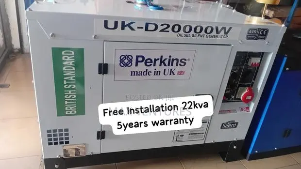 Original Perkins 22kva Silent Diesel Generator Available 22kva · Photo 1