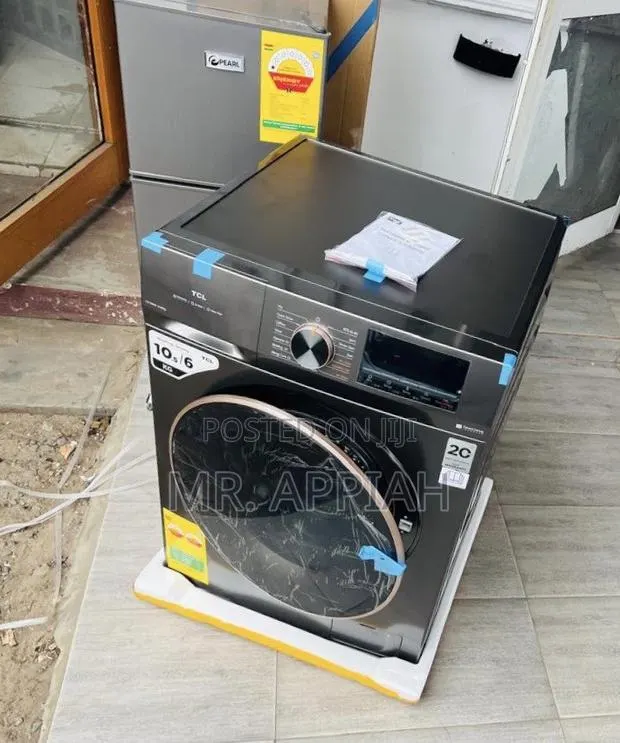 Super Classic TCL 10.5kg Front Load Washing Machine W/Dryer(Gray) · Photo 1
