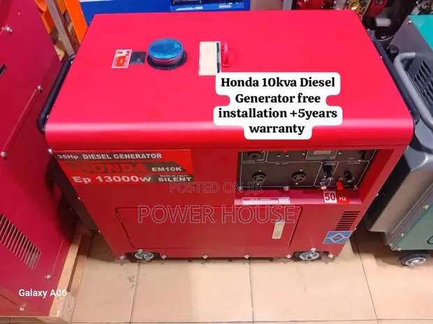 Power for Resilience Honda Diesel Generator 10kva Silent · Photo 1