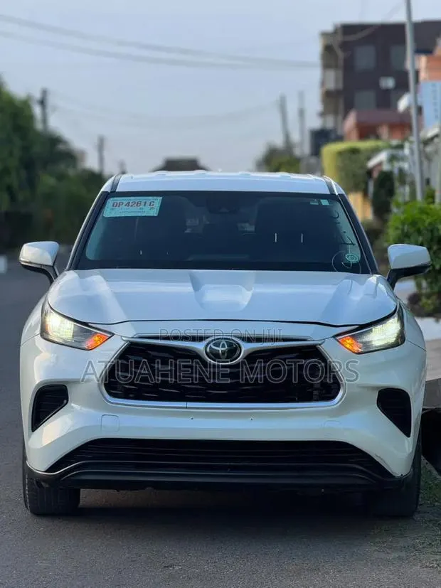 Toyota Highlander 2020 White · Photo 1