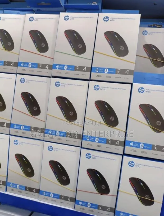 HP W10 Bluetooth Wireless Dual Model Mouse. · Photo 1