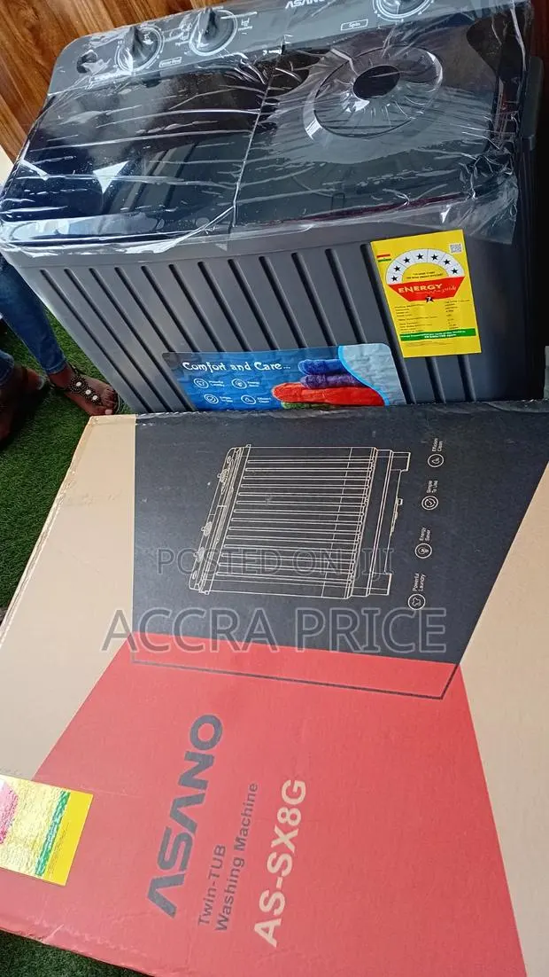 Easy Washing Machines, Durable Asano 8kg Washing Machine · Photo 1