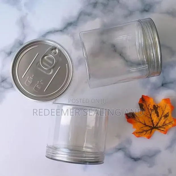 Pet Plastic Jar/Cans With Aluminum Lid · Photo 1