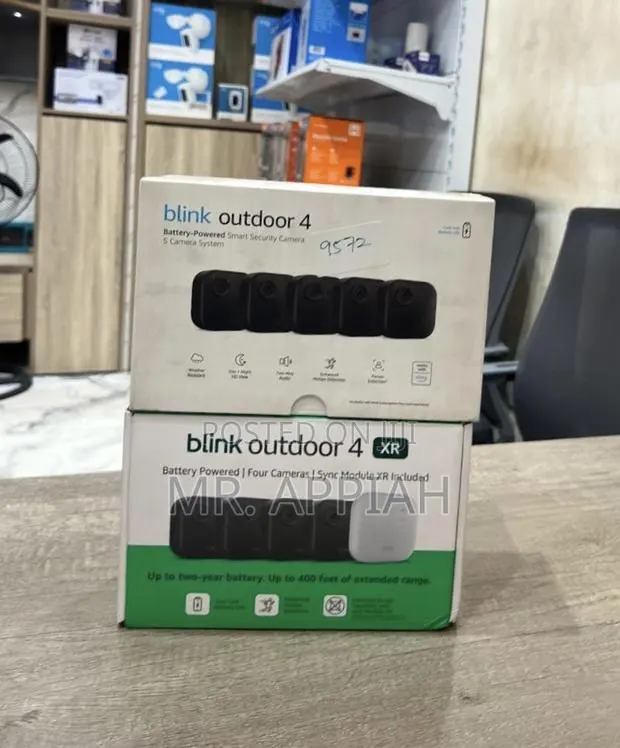 Latest and Affordable Blink Outdoor 4 Cam(Black) · Photo 1