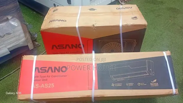 Brand New ASANO 2.5HP Split AC – Powerful Cooling 2.5hp AC · Photo 1