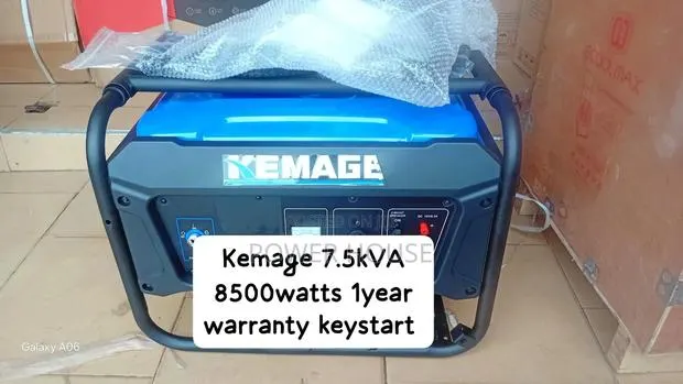 Power Your Home With the Reliable Kemage 7.5kva 8500w Petrol Generator · Photo 1