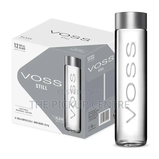 Voss Natural Mineral Water, 375ml X12 Still Glass Bottles · Photo 1