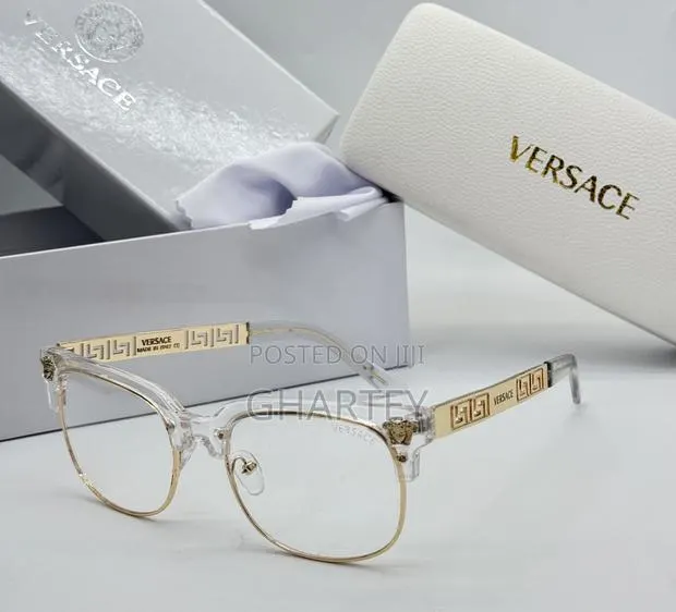 Versace Plain Glasses - Luxury Designer Plain Glasses. · Photo 1