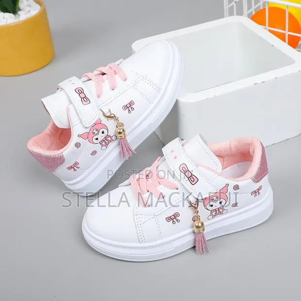 White Sneakers in Size 27/28 Only · Photo 2