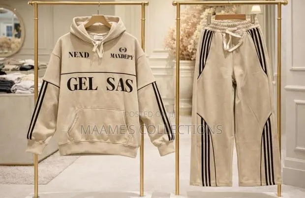 Custom Men's Hoodie Top and Down Set · Photo 1