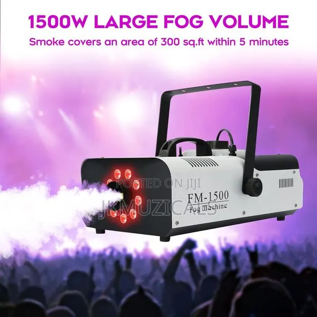 Smoke Machine_ Fog Machine 1500w With Remote Control · Photo 1