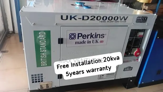 Perkins 22kva Diesel Generator – Heavy-Duty Fuel Efficient 22kva · Photo 1