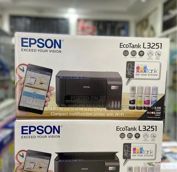 Epson Ecotank L3251 All in One Wifi Printer · Photo 1