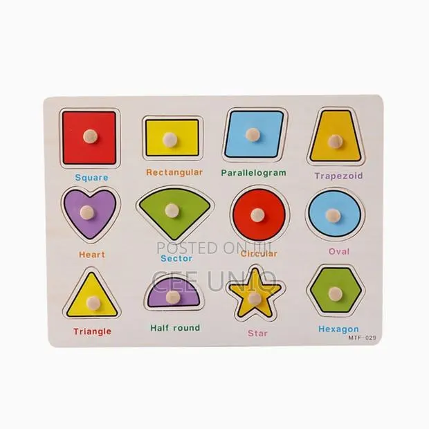 Wooden Shapes Board · Photo 1