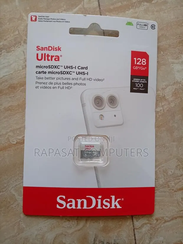 Sandisk Ultra Microsd Card 128gb · Photo 1