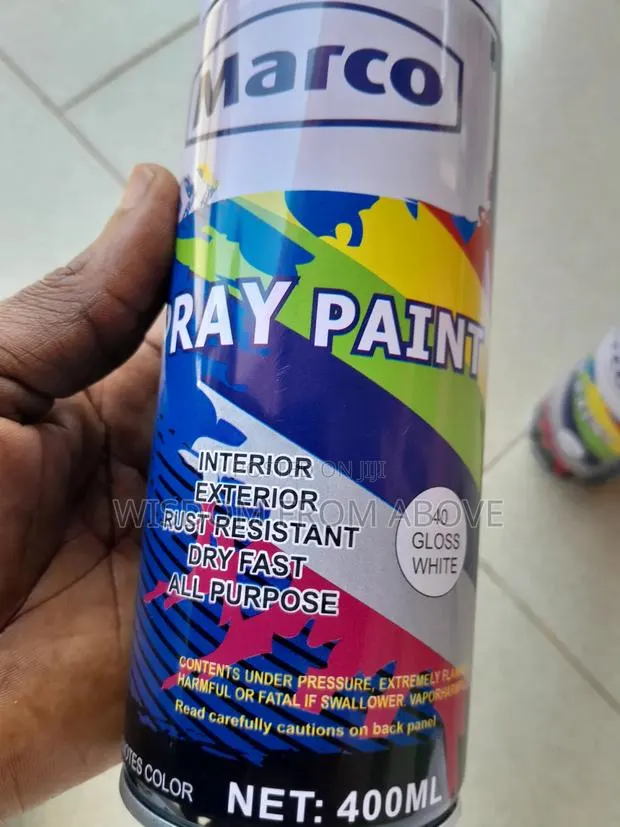 Marco Anti Rust Oil Can Spray White All Colours Available · Photo 1