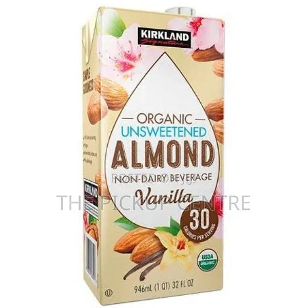 Kirkland Organic Unsweetened Almond Non-Dairy Beverage · Photo 1