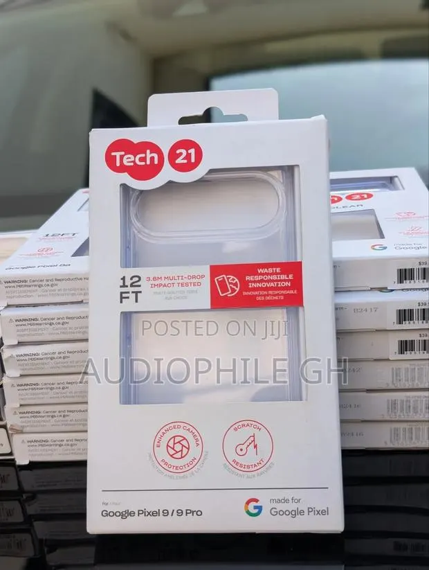 Tech 21 Evoclear - Google Pixel 9 / 9 Pro Case - Clear · Photo 1