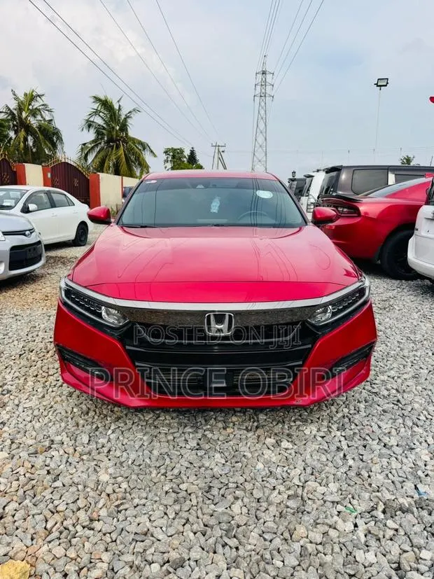 Honda Accord Sport (1.5L 4cyl Turbo CVT) 2019 Red · Photo 1