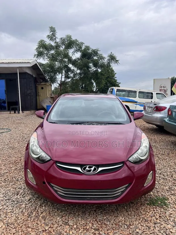 Hyundai Elantra Limited 2011 Red · Photo 1