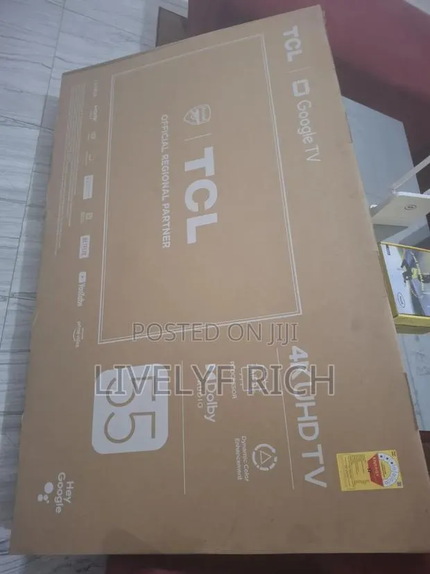 Super Clean TCL 55" UHD Smart Google TV(Model 55P635) · Photo 1