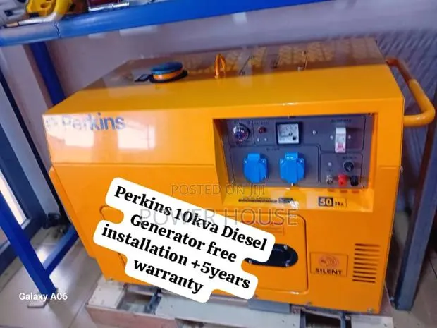 Energy for Every Need Perkins Diesel Generator 10kva Silent · Photo 1
