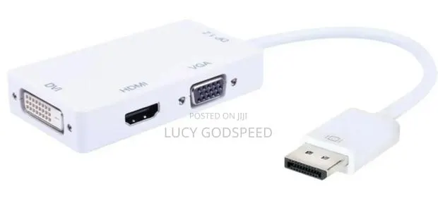 Display Port Adapter With VGA and DVI Port · Photo 1