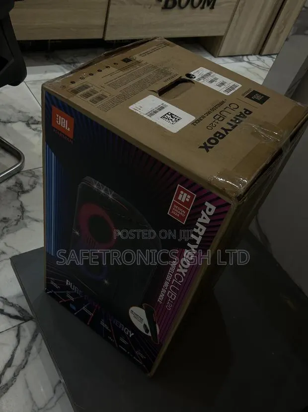 Authentic New JBL Powerful Party Box Club 120 Bluetooth Speaker · Photo 1