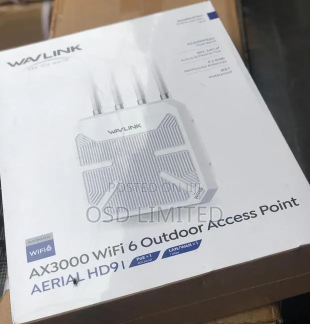 Ax3000 Wifi 6 Wireless Outdoor Wireless Access Points, Long Range · Photo 1