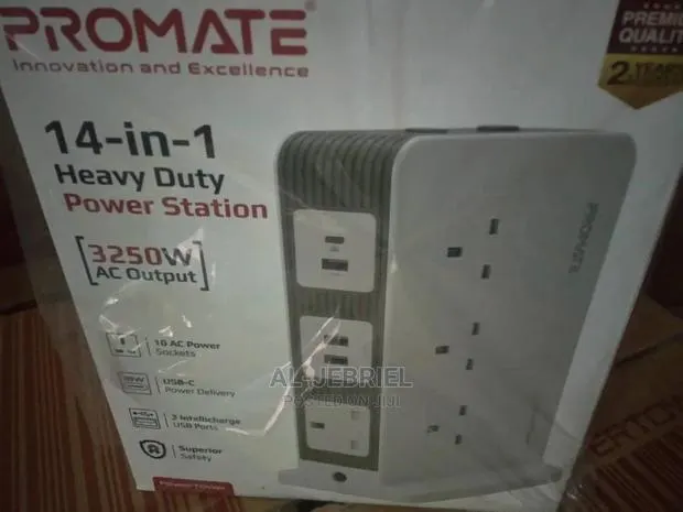 Promate Powertower 14-In-1 Heavy Duty Power Station · Photo 1