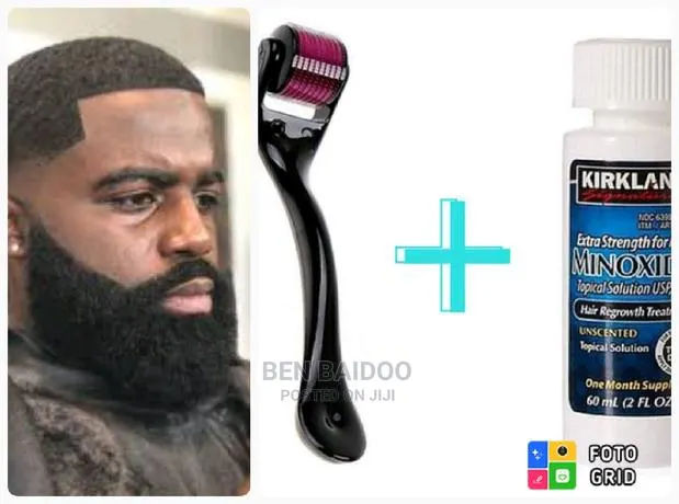Beard Hair Oil Derma Roller · Photo 1
