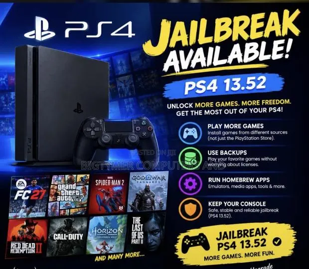 Jailbreak All Ps4 Console · Photo 1