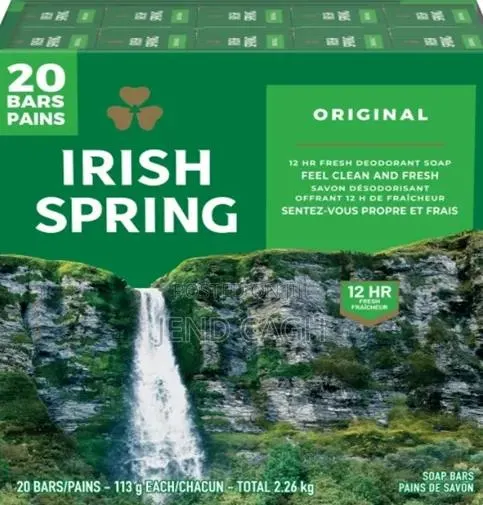 Irish Spring Original Deodorant Bar Soap (20 Bars) · Photo 1