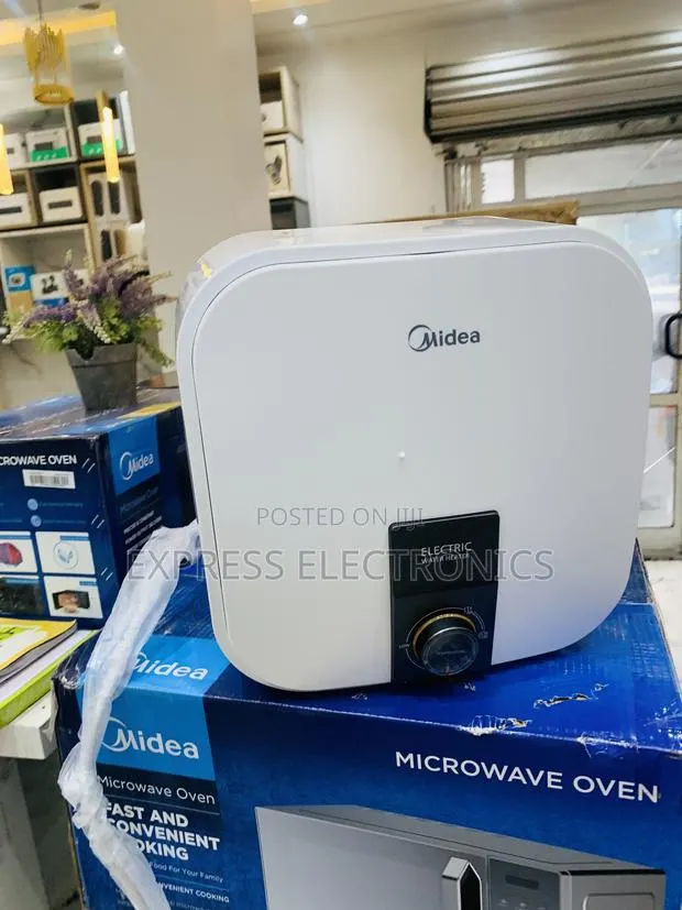 Call and Order Midea 30L Square Electric Water Heater| 2000W [D30-20vd · Photo 1