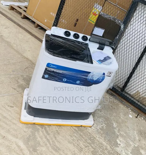 Super Elegant Midea 7.0kg Semi Auto Washing Machine Mf100w70/W-Gh · Photo 1