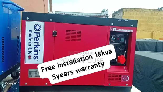 Lights on With the Dependable Perkins 18kva Diesel Generator · Photo 1