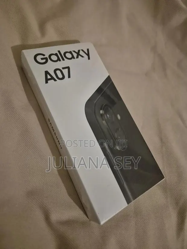 New Samsung Galaxy A07 4G 64 GB Black · Photo 1
