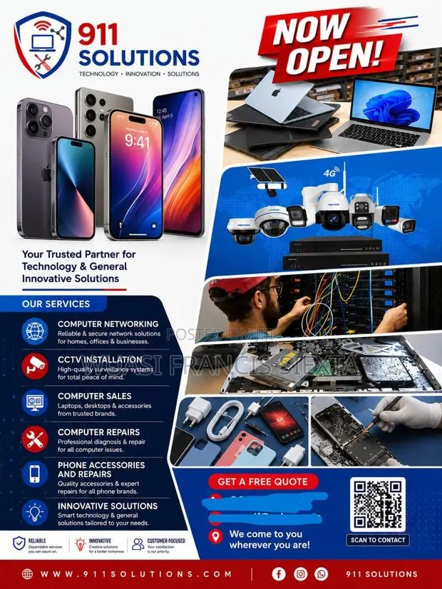 Tech Solutions., Hardware, Repairs, CCTV, Networking and Software · Photo 1