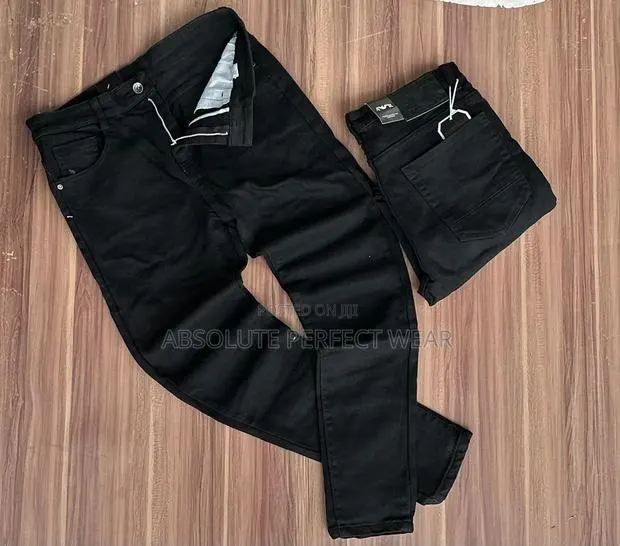 Black Jeans Luxe for Men in All Size · Photo 1