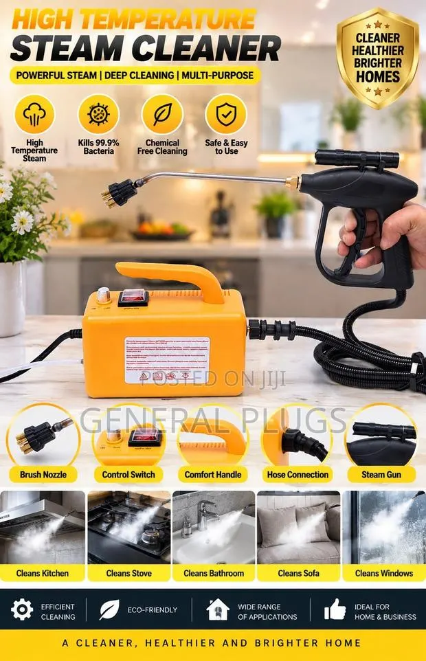 Handled Original Car High Temperature Steam Cleaner · Photo 1