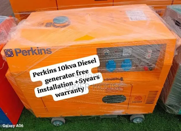 Power Palooza Perkins Diesel Generator 10kva Silent · Photo 1