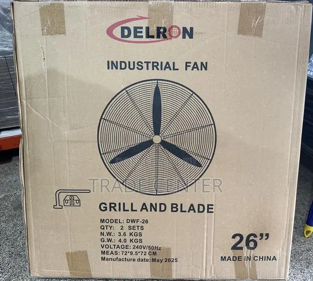 Delron 26 Inches Industrial Wall Fan · Photo 1