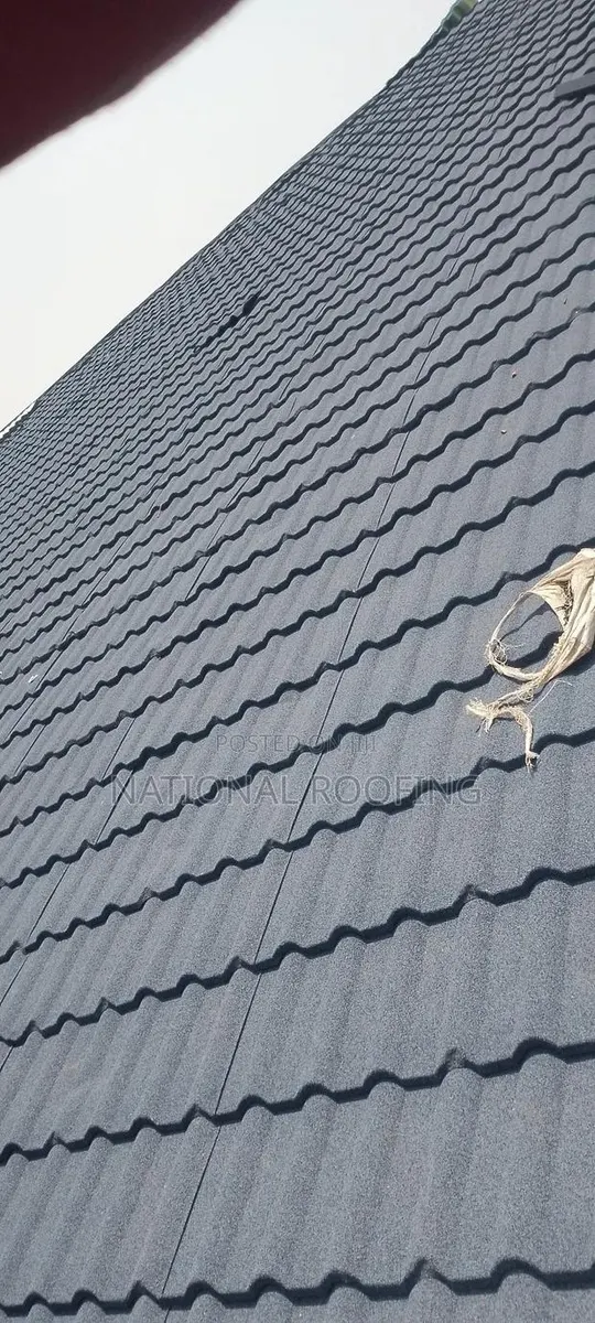 Active Blue Roman Stone Coated Roofing Sheet. · Photo 1