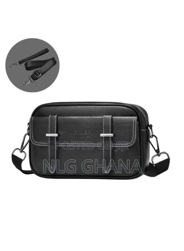 Men Square Messenger Bag Pu Leather Mini Crossbody Bag. Tvx24727 · Photo 1