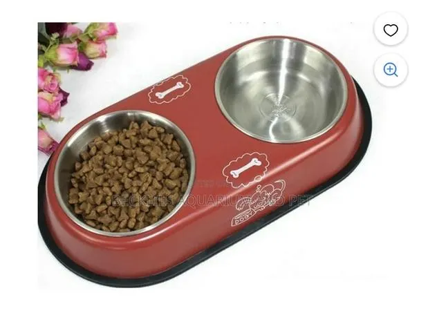 Pet Bowl Stainless Steel Dog Basin · Photo 1