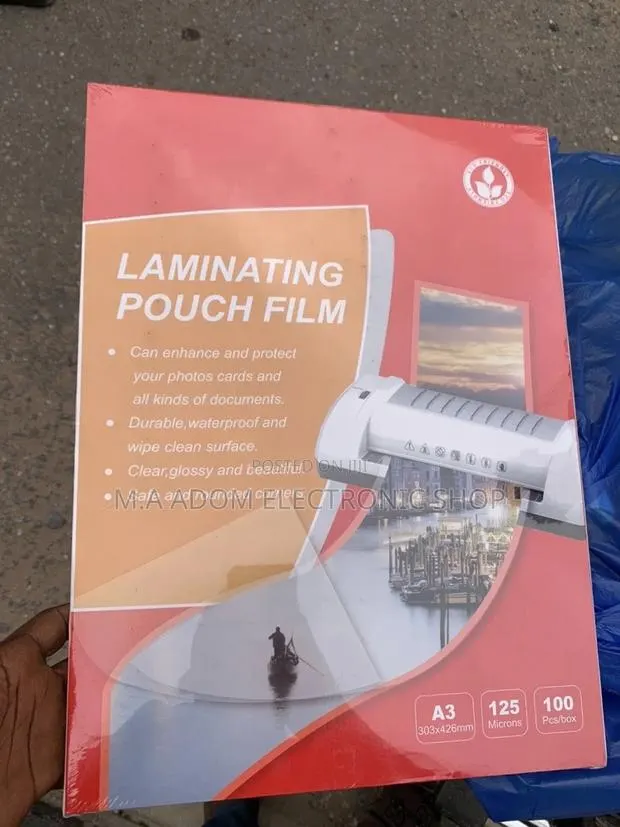 Classic A3 Laminating Film Pouches - 100 Pouches · Photo 1