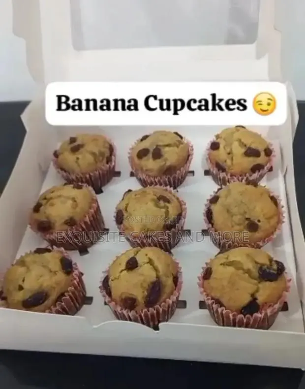 Banana Cupcakes · Photo 1